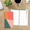 2024 3.5&#x22; x 6.5&#x22; Color Block Softcover Spiral Planner